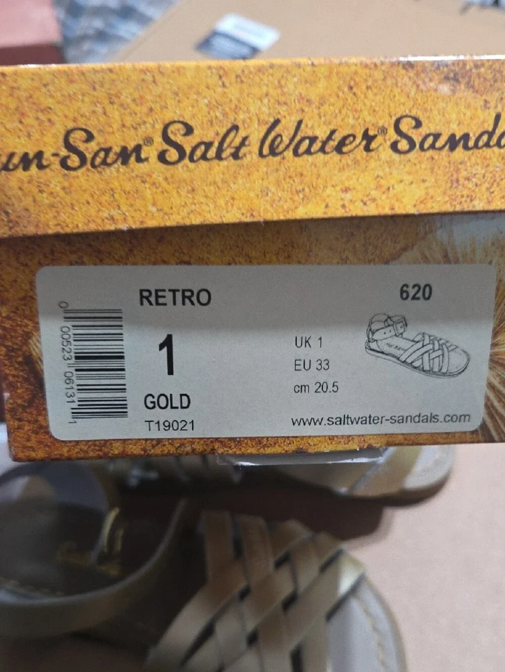 Salt Water Sandals by Hoy Shoes Girl's Retro